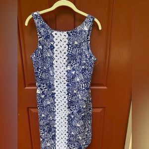 NWT Lilly Pulitzer For Target Shift Dress Upstream Blue Koi